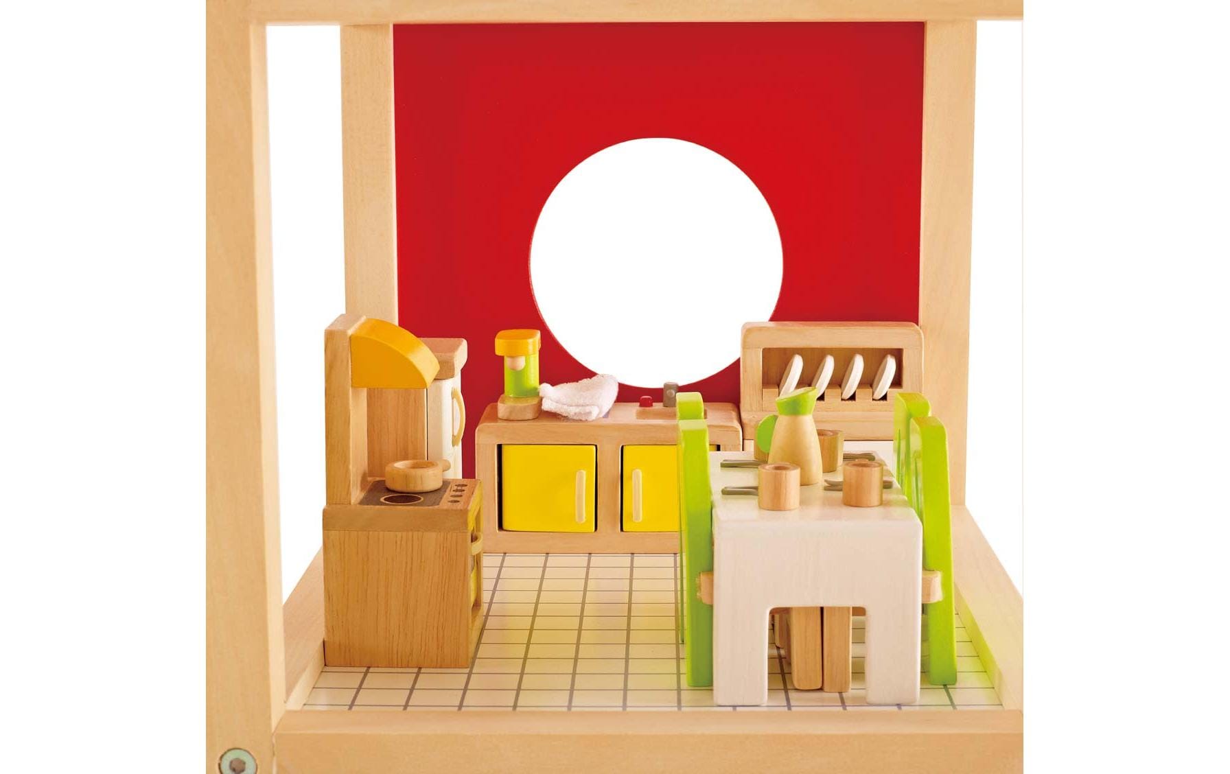 Hape Puppenhausmöbel Esszimmer