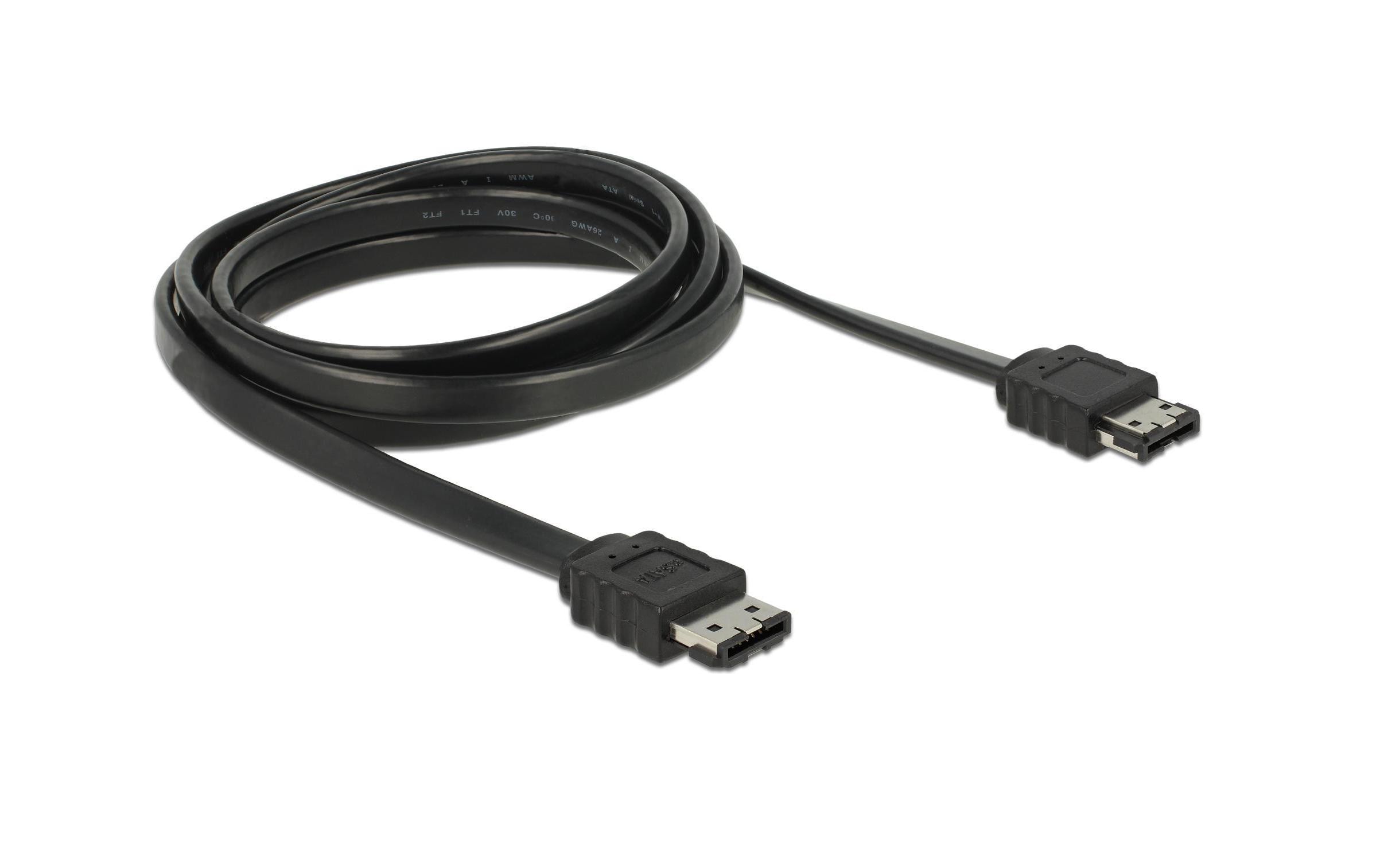 Delock eSATA-Kabel eSATA - eSATA (f-f) 2 m Delock eSATA-Kabel eSATA - eSATA (f-f) 2 m