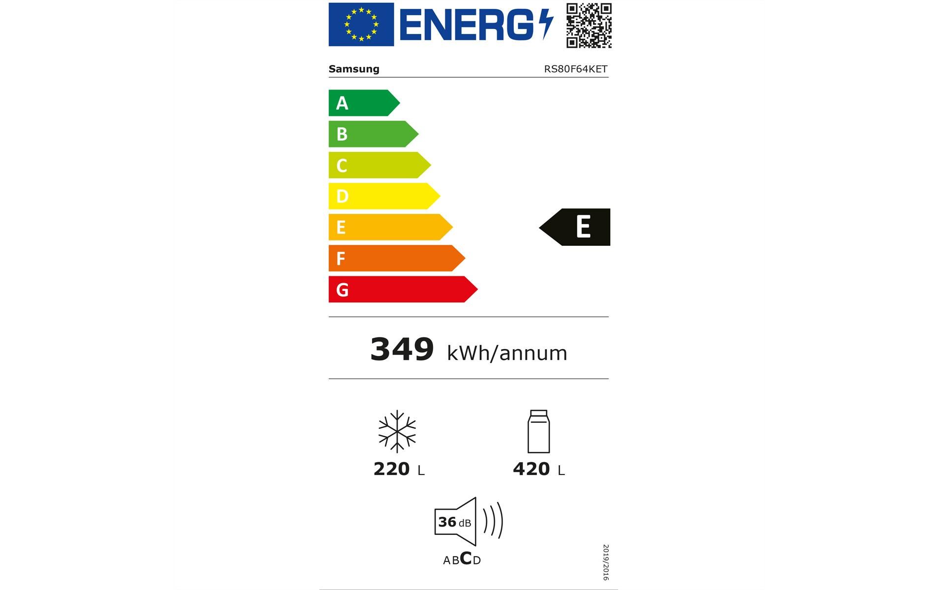 Samsung Foodcenter RS80F64KETWS Grau Samsung Foodcenter RS80F64KETWS Grau