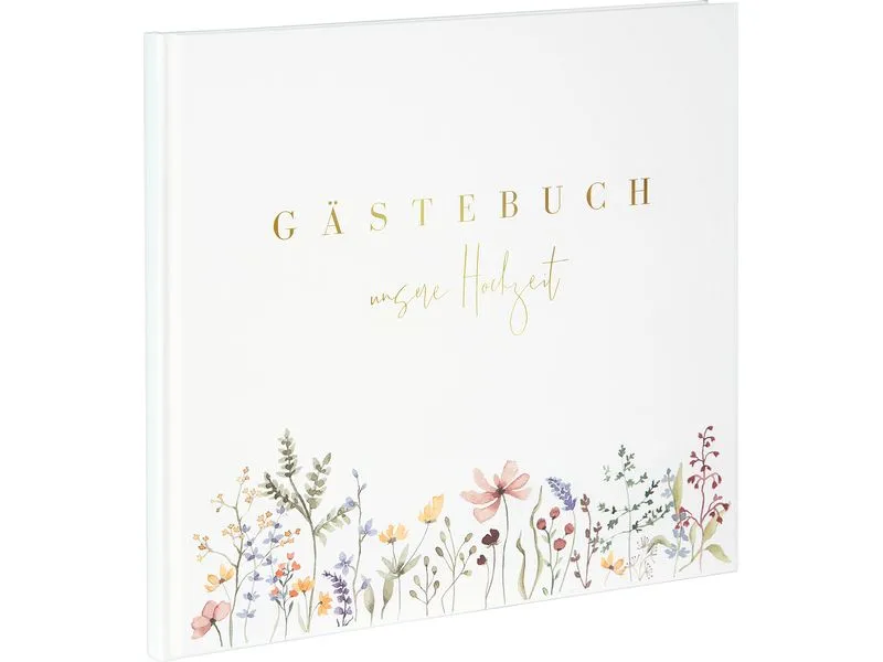 Goldbuch Gästebuch Blütenliebe 24.5 x 22.5 cm, 100 Seiten Goldbuch Gästebuch Blütenliebe 24.5 x 22.5 cm, 100 Seiten