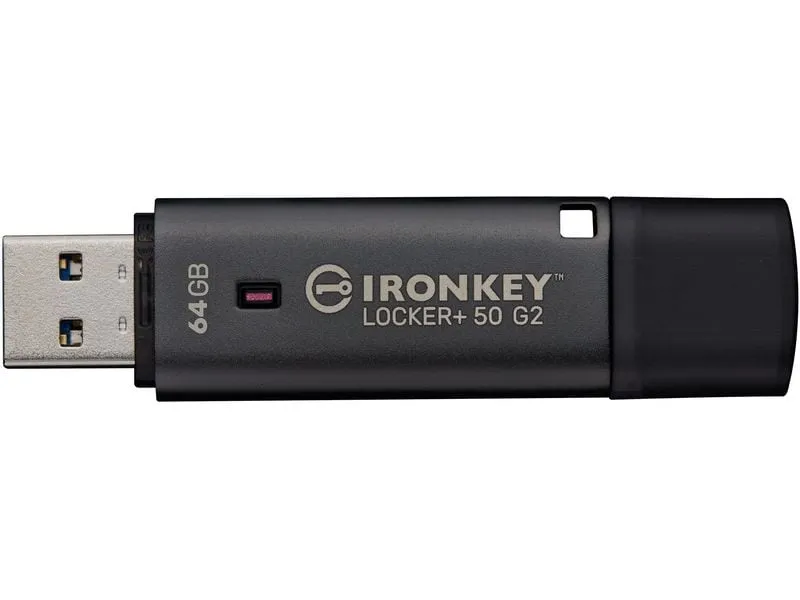 Kingston USB-Stick IronKey Locker+ 50 G2 64 GB Kingston USB-Stick IronKey Locker+ 50 G2 64 GB