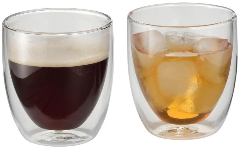 WMF Cappuccinotasse Kult 250 ml, 2 Stück, Transparent