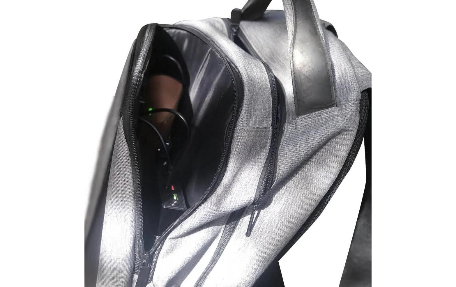 SunSlice Zenith – Solar Backpack – Schwarz 8 W