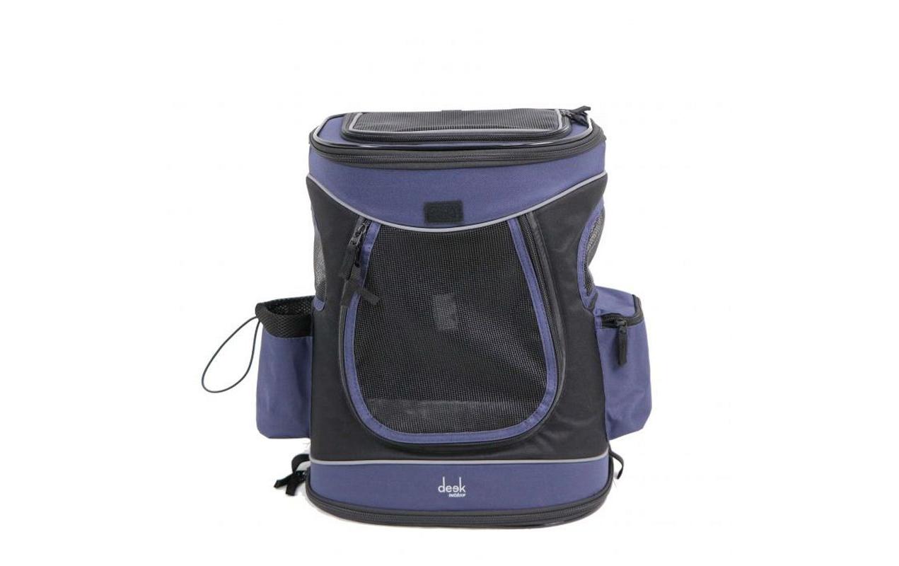 Deek Tiertransport-Rucksack Montana, 34 x 43 x 30 cm, Dunkelblau Deek Tiertransport-Rucksack Montana, 34 x 43 x 30 cm, Dunkelblau