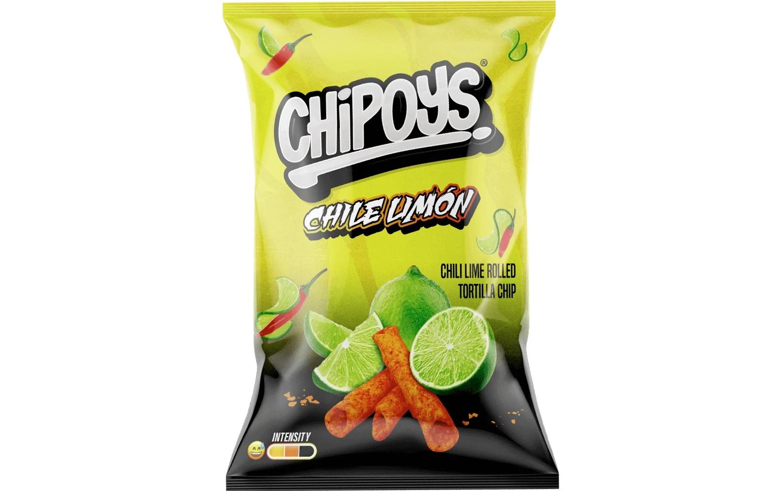 Chipoys Chips Chile Limon 113 g
