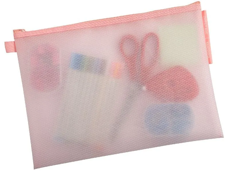 Exacompta EVA Chromaline Mesh Bag A4, Pastellfarben assortiert