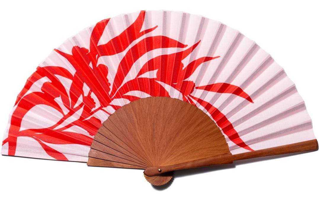 AFO - A FAN OF Handfächer- Eucalyptus 42 cm AFO - A FAN OF Handfächer- Eucalyptus 42 cm