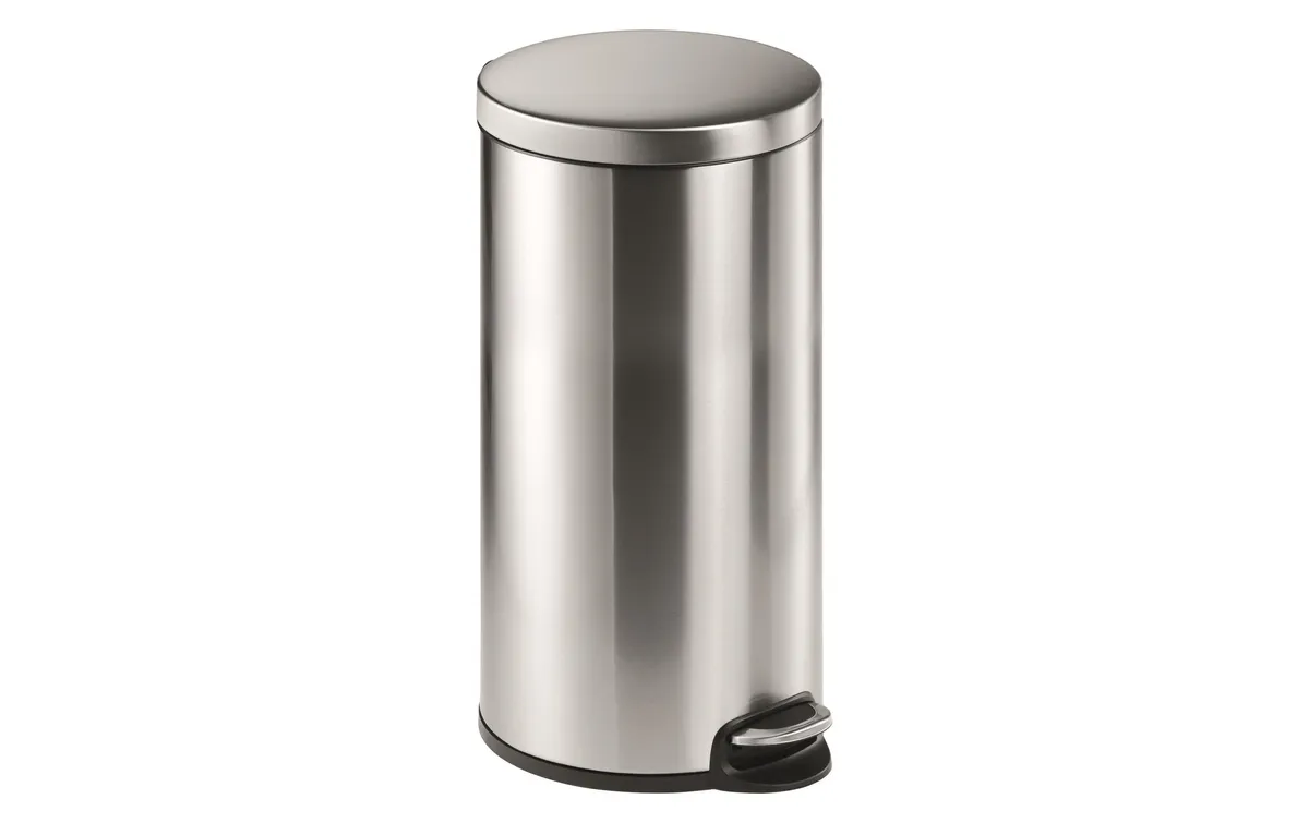 DURABLE Treteimer 30 l, Silber DURABLE Treteimer 30 l, Silber