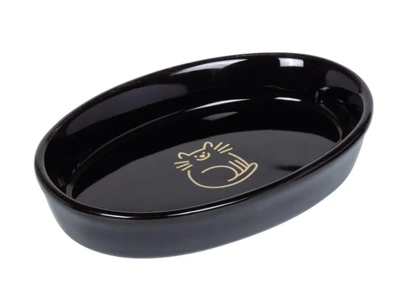 Nobby Keramiknapf Golden Fish Bone, 17 x 11 x 2.5 cm, 0.12 l Nobby Keramiknapf Golden Fish Bone, 17 x 11 x 2.5 cm, 0.12 l
