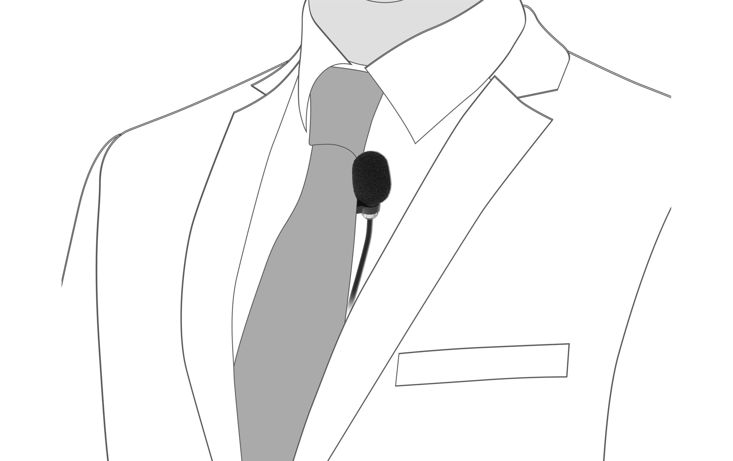 Delock Mikrofon USB Krawatten/Lavier, Omnidirektional 24Bit/192Khz