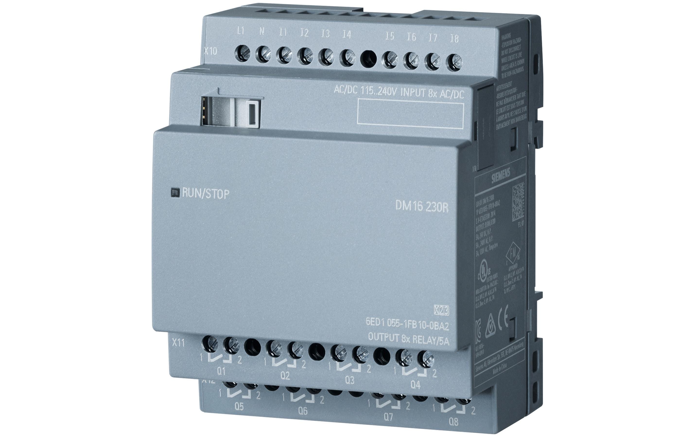Siemens LOGO! 8 DM16 230R Erweiterung Siemens LOGO! 8 DM16 230R Erweiterung