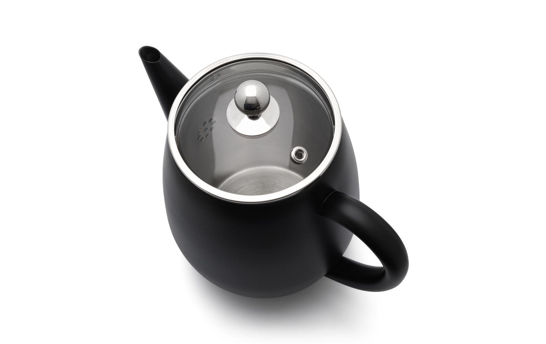 Bredemeijer Teekanne Duet Eva 1.1 Liter, Schwarz