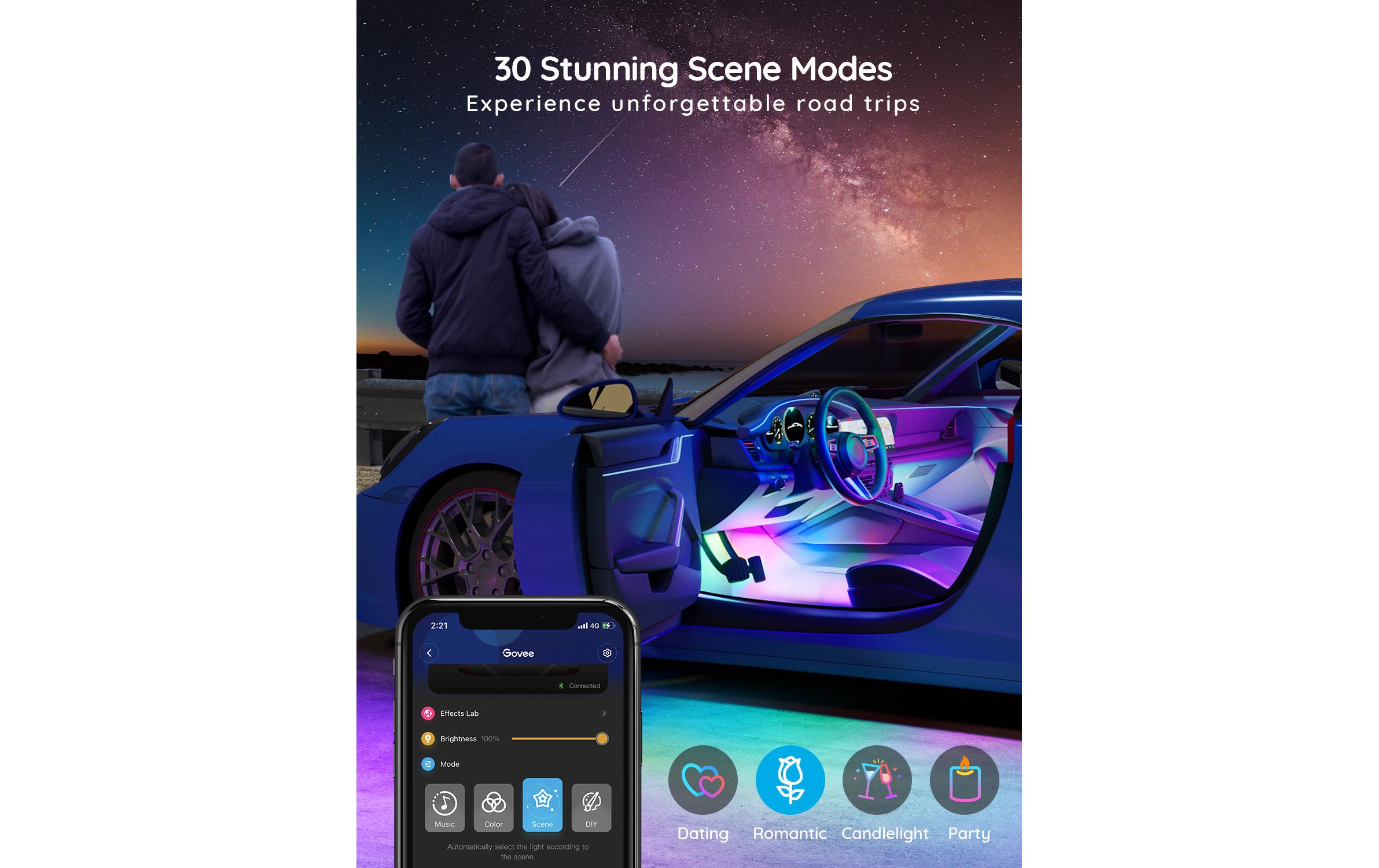 Govee Auto-Innenbeleuchtung, RGBIC