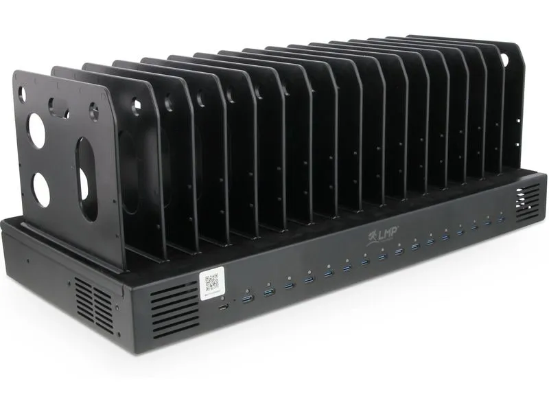 LMP 16 Port USB-C SmartCharge 500 W mit Halterung (ohne Kabel) LMP 16 Port USB-C SmartCharge 500 W mit Halterung (ohne Kabel)