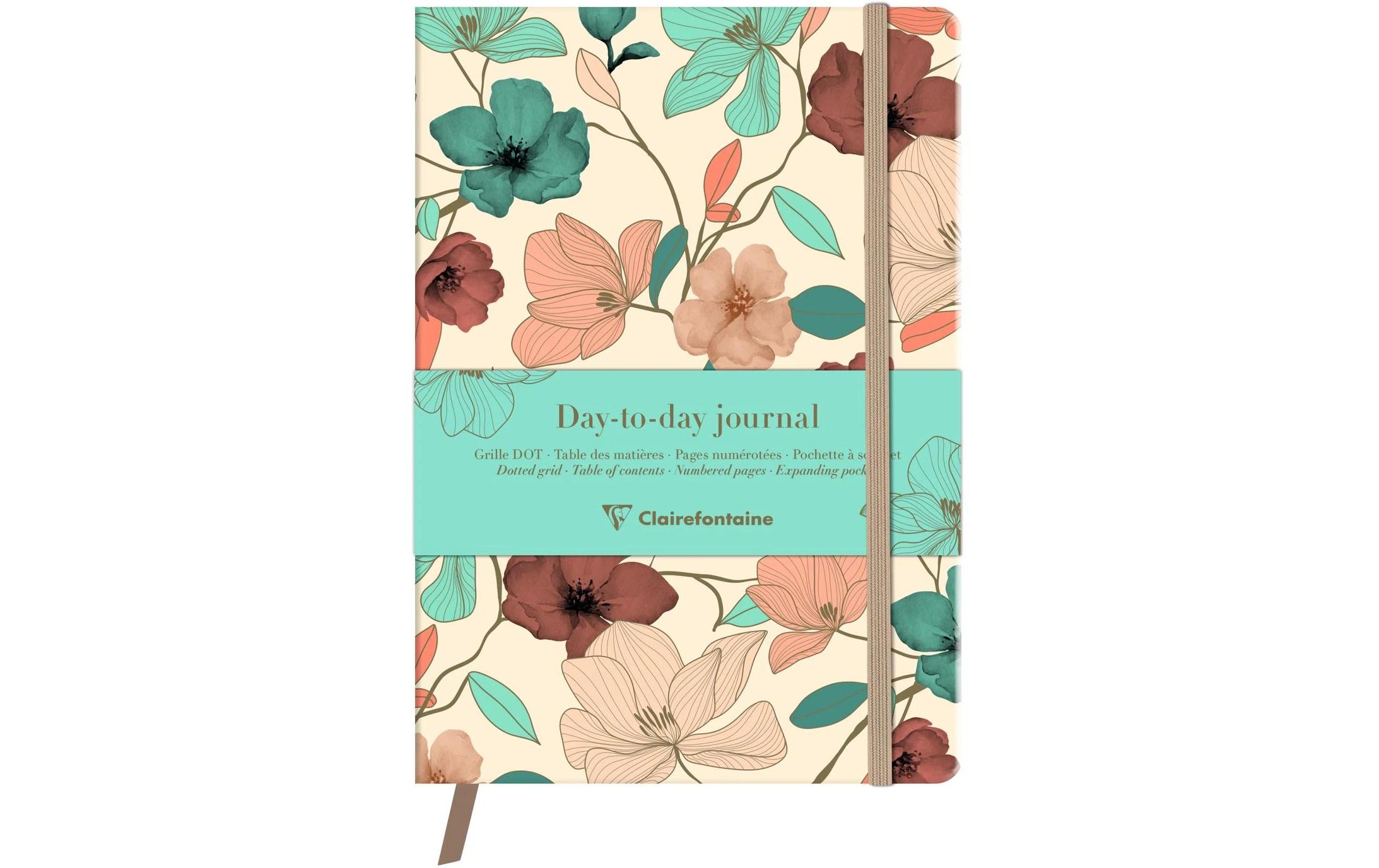 Clairefontaine Tagesplaner Gaia assortiert, Blätter, 0, Beige Clairefontaine Tagesplaner Gaia assortiert, Blätter, 0, Beige