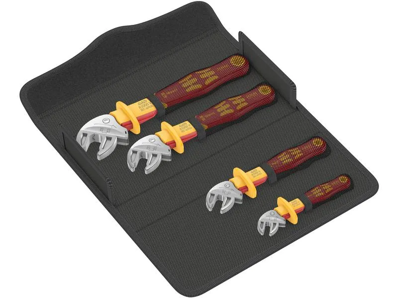 Wera Maulschlüssel 6004 Joker VDE 4 Set, Selbstjustierend, 4-tlg Wera Maulschlüssel 6004 Joker VDE 4 Set, Selbstjustierend, 4-tlg
