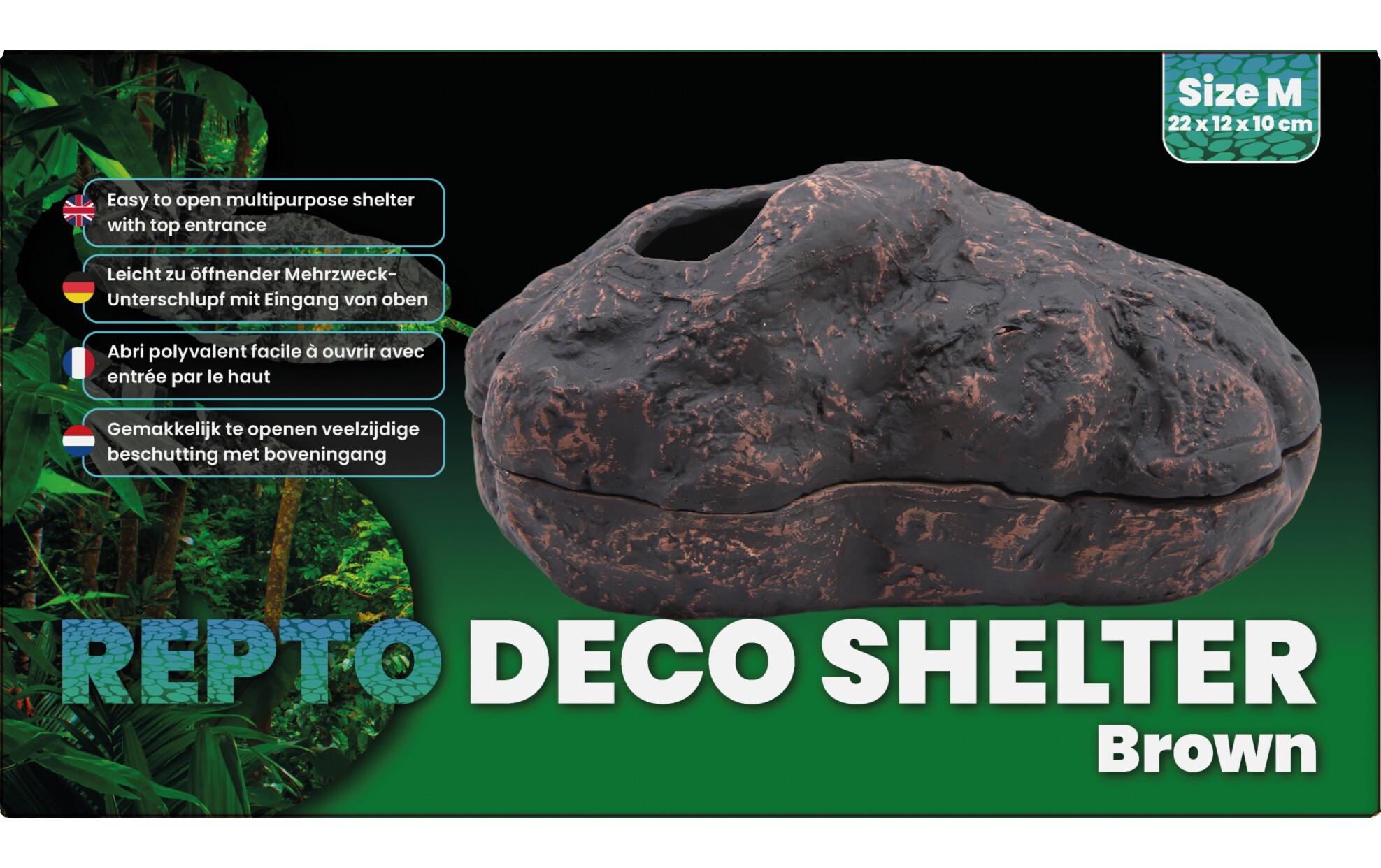 Repto Deco Shelter Braun M