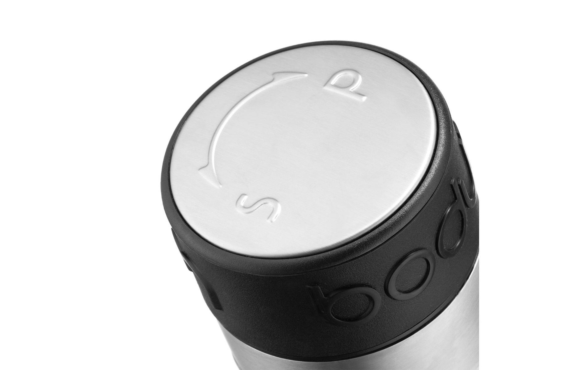 Bodum Salz- und Pfeffermühle Twin 11 cm, Schwarz/Silber