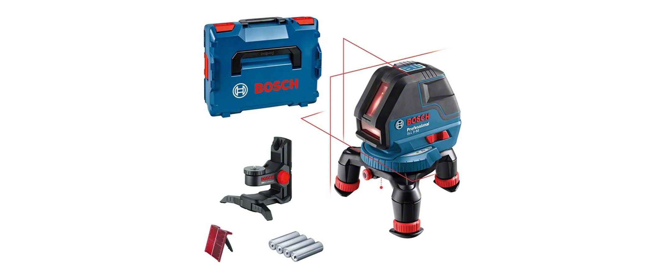 Bosch Professional Linienlaser mit L-BOXX, GLL 3-50, 10 m Bosch Professional Linienlaser mit L-BOXX, GLL 3-50, 10 m
