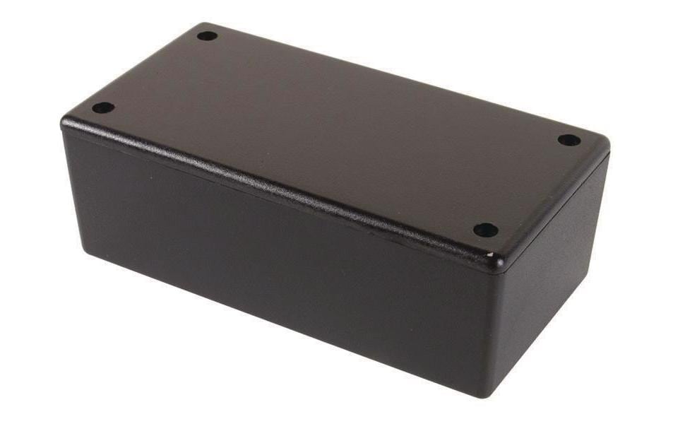 Velleman Gehäuse WCAH2853, 130x70x45mm Schwarz Velleman Gehäuse WCAH2853, 130x70x45mm Schwarz