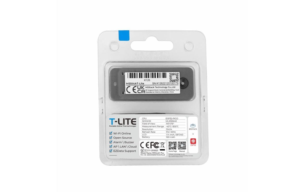M5Stack M5 stick T-Lite Wärmebildkamera-Entwicklungskit MLX90640