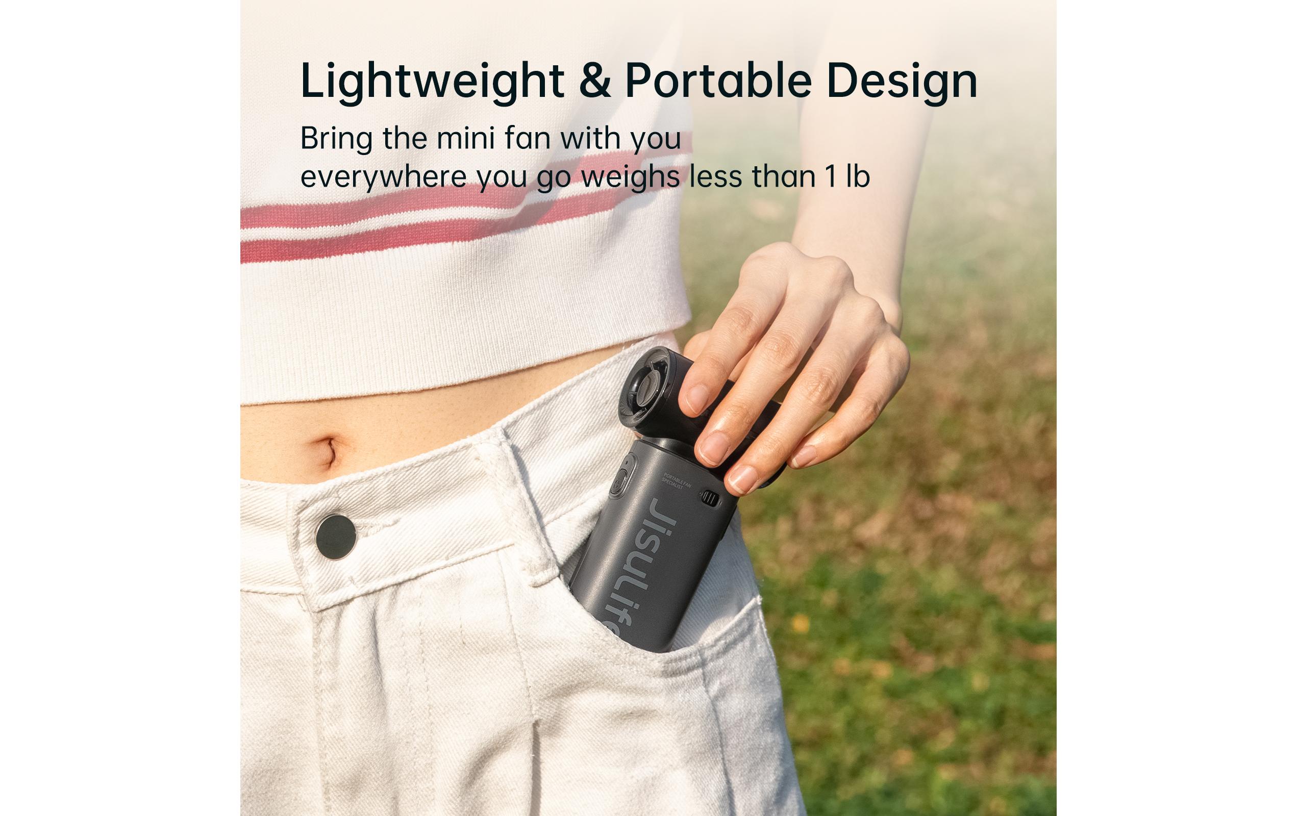 Jisulife Handventilator Life9 Schwarz