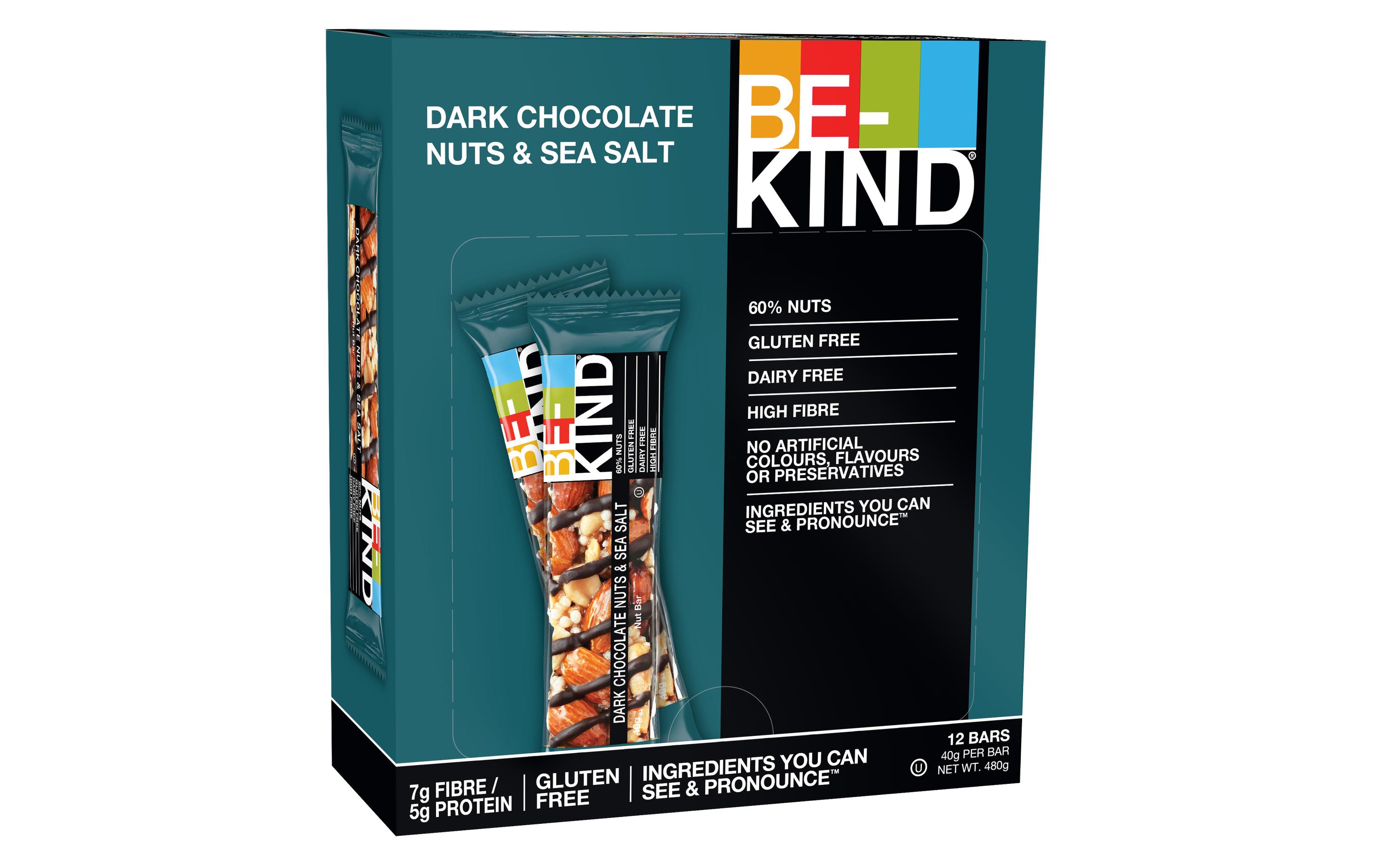 BE-KIND Riegel Dark Chocolate Nuts & Sea Salt 12 x 40 g BE-KIND Riegel Dark Chocolate Nuts & Sea Salt 12 x 40 g