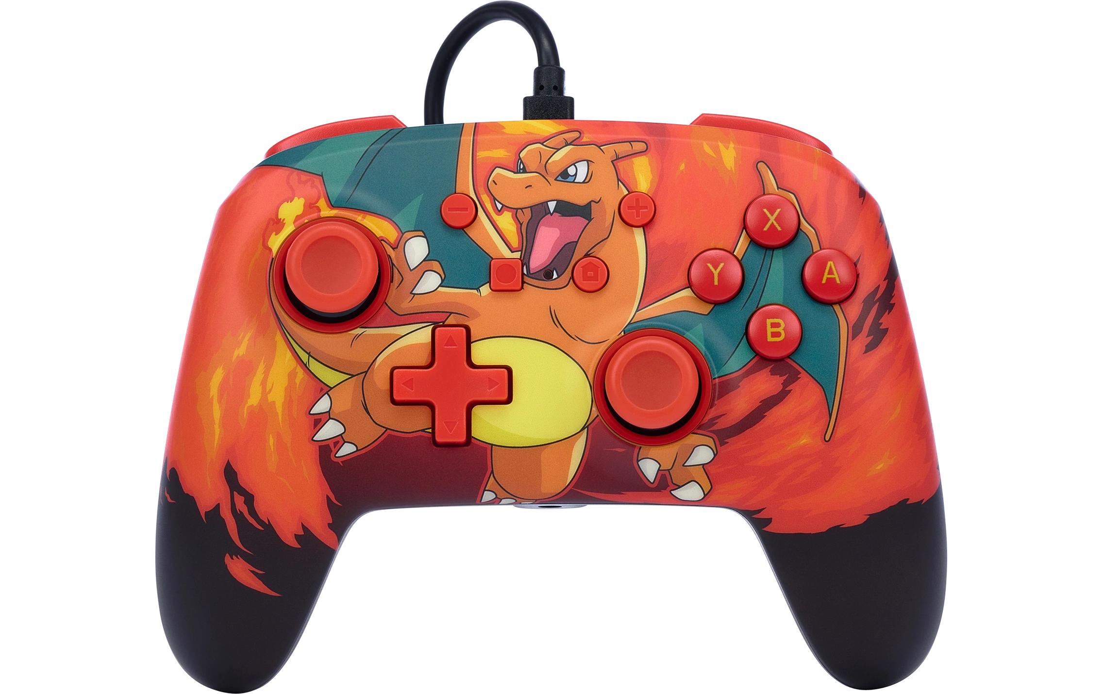 Power A Enhanced Wired Controller Pokémon: Charizard Vortex