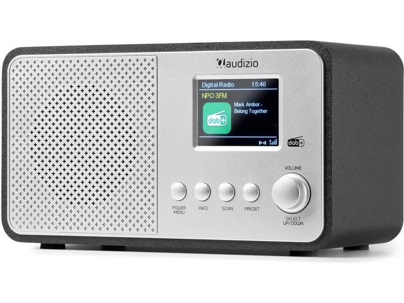 Audizio DAB+ Radio Avio Silber Audizio DAB+ Radio Avio Silber