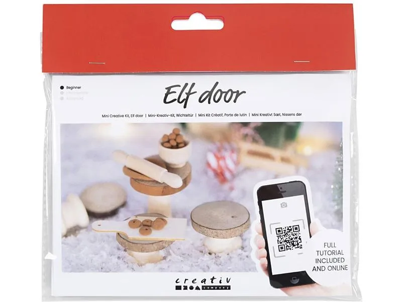 Creativ Company Mini-Utensilien Elfentür / Wichteltür Szene Backen Creativ Company Mini-Utensilien Elfentür / Wichteltür Szene Backen