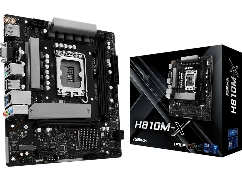 ASRock Mainboard H810M-X ASRock Mainboard H810M-X