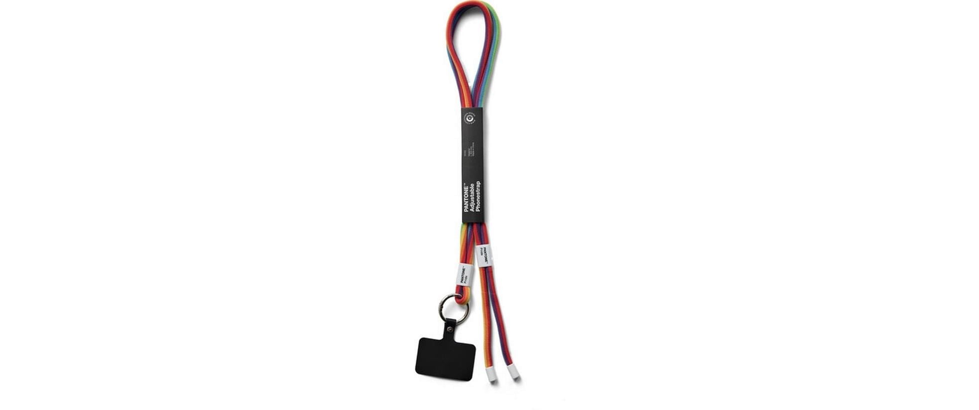 Pantone by Copenhagen Design AdjustablePhonestrap Rot