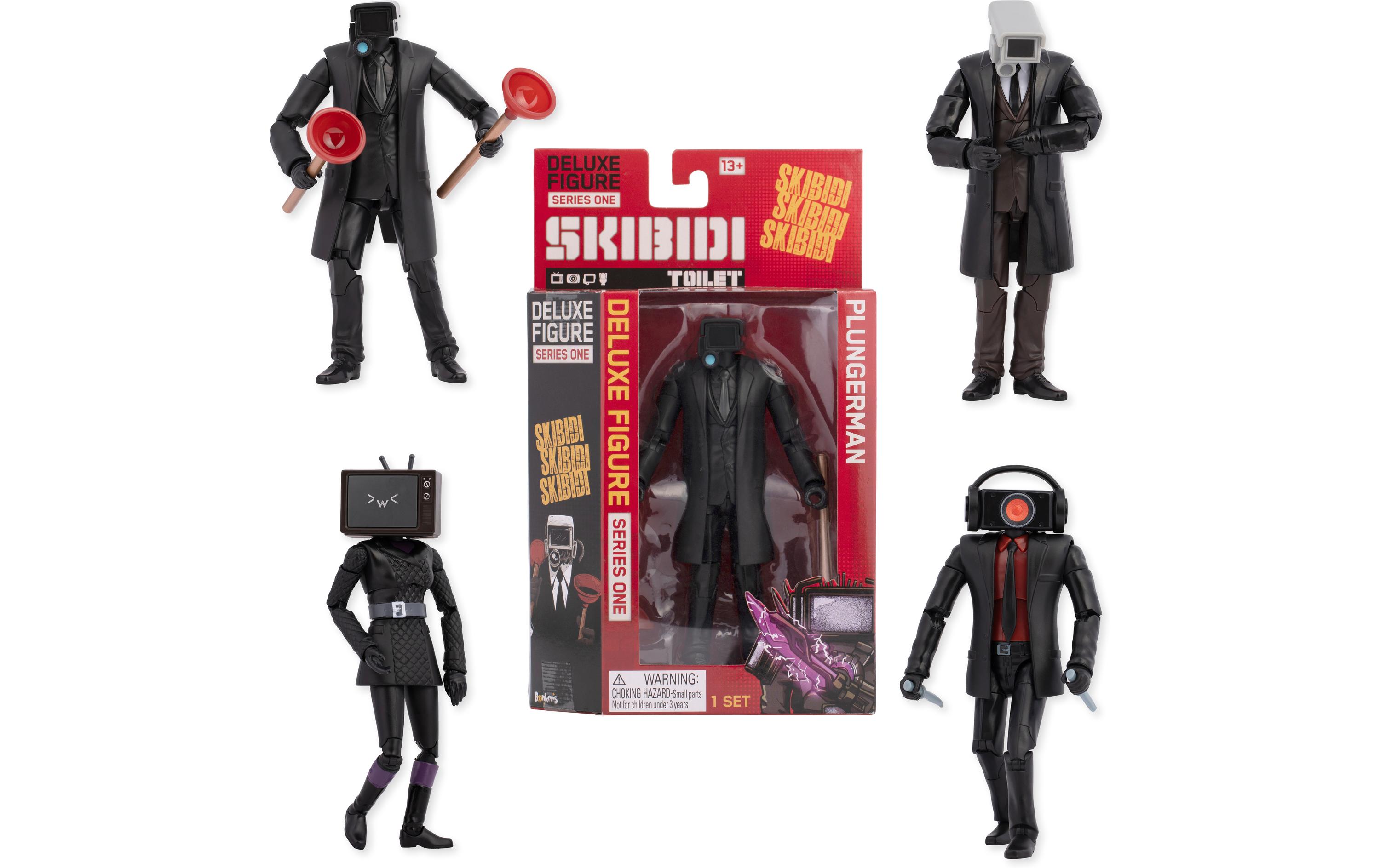 Paka Figur Skibidi Toilet Cameraman Deluxe - 15 cm