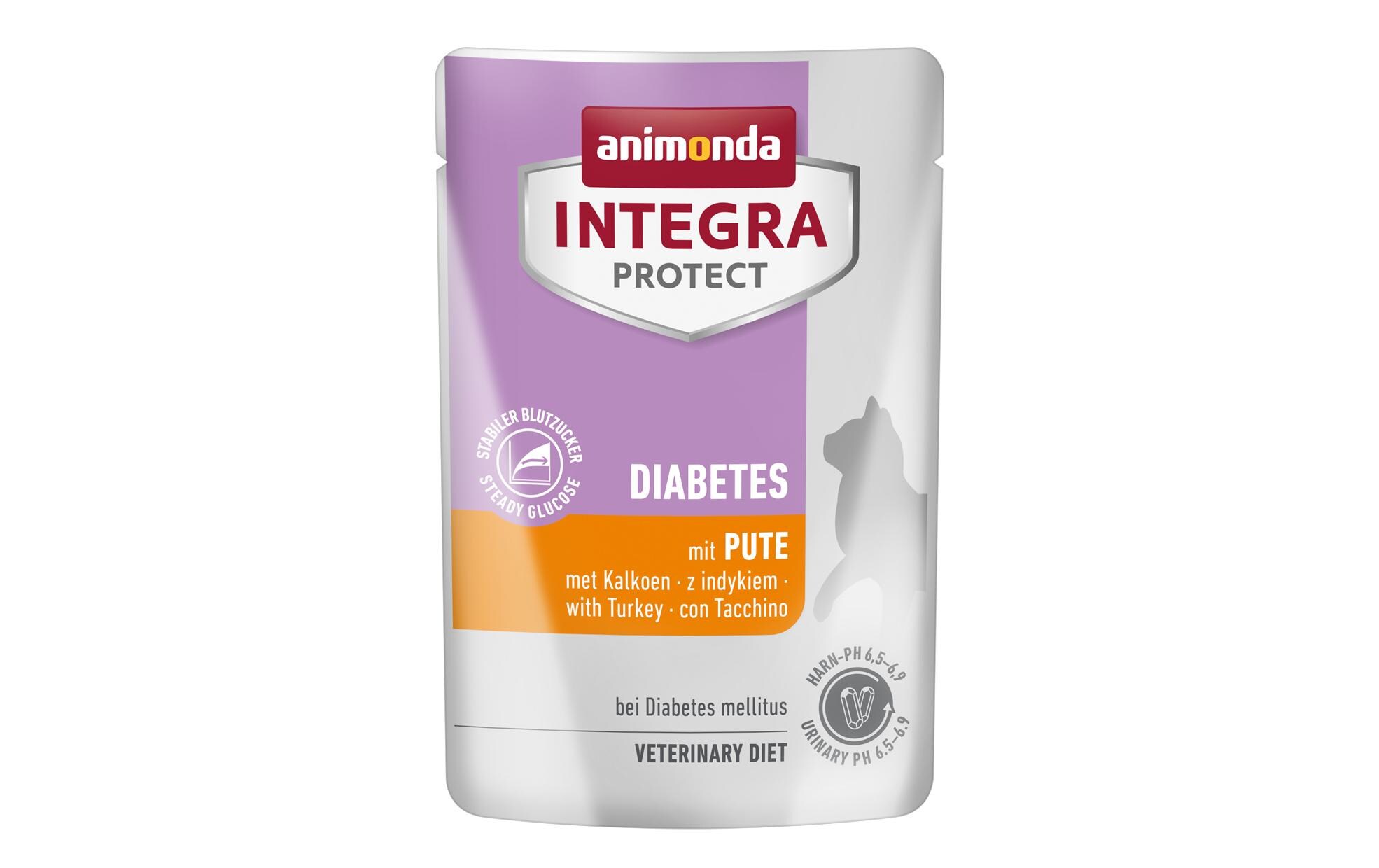 Animonda Integra Protect Nassfutter Diabetes Pute, 24 x 85g Animonda Integra Protect Nassfutter Diabetes Pute, 24 x 85g