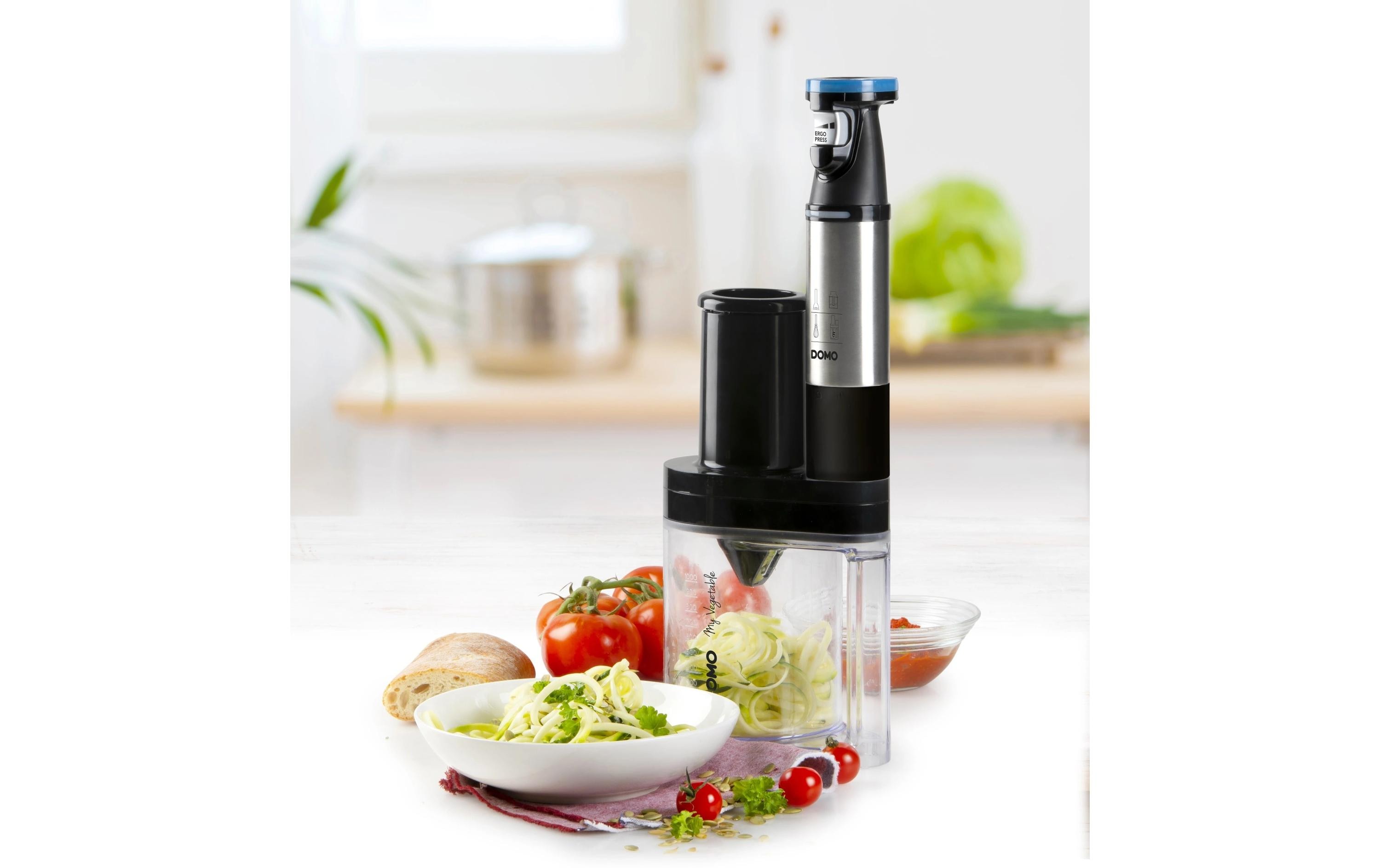 Domo Stabmixer DO9254M Schwarz/Silber