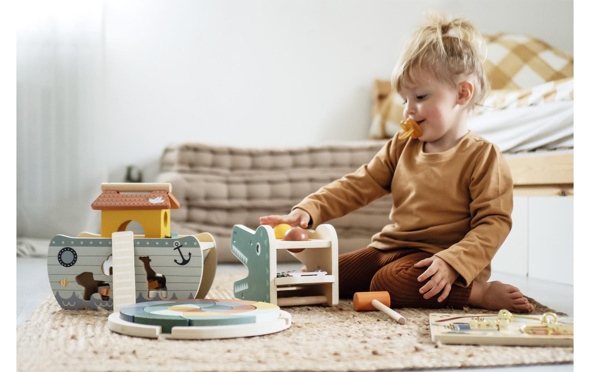 small foot Klopfspiel mit Xylophon «Safari» small foot Klopfspiel mit Xylophon «Safari»