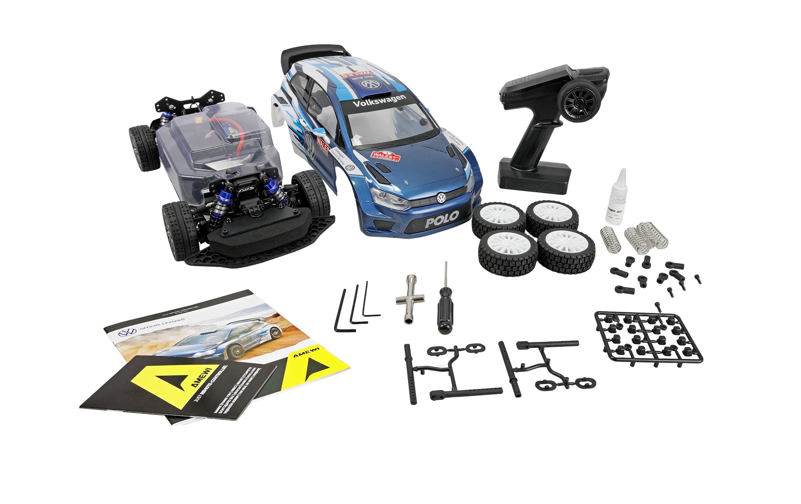 Amewi Rally Hyper Go VW Polo R WRC 1:10 ARTR