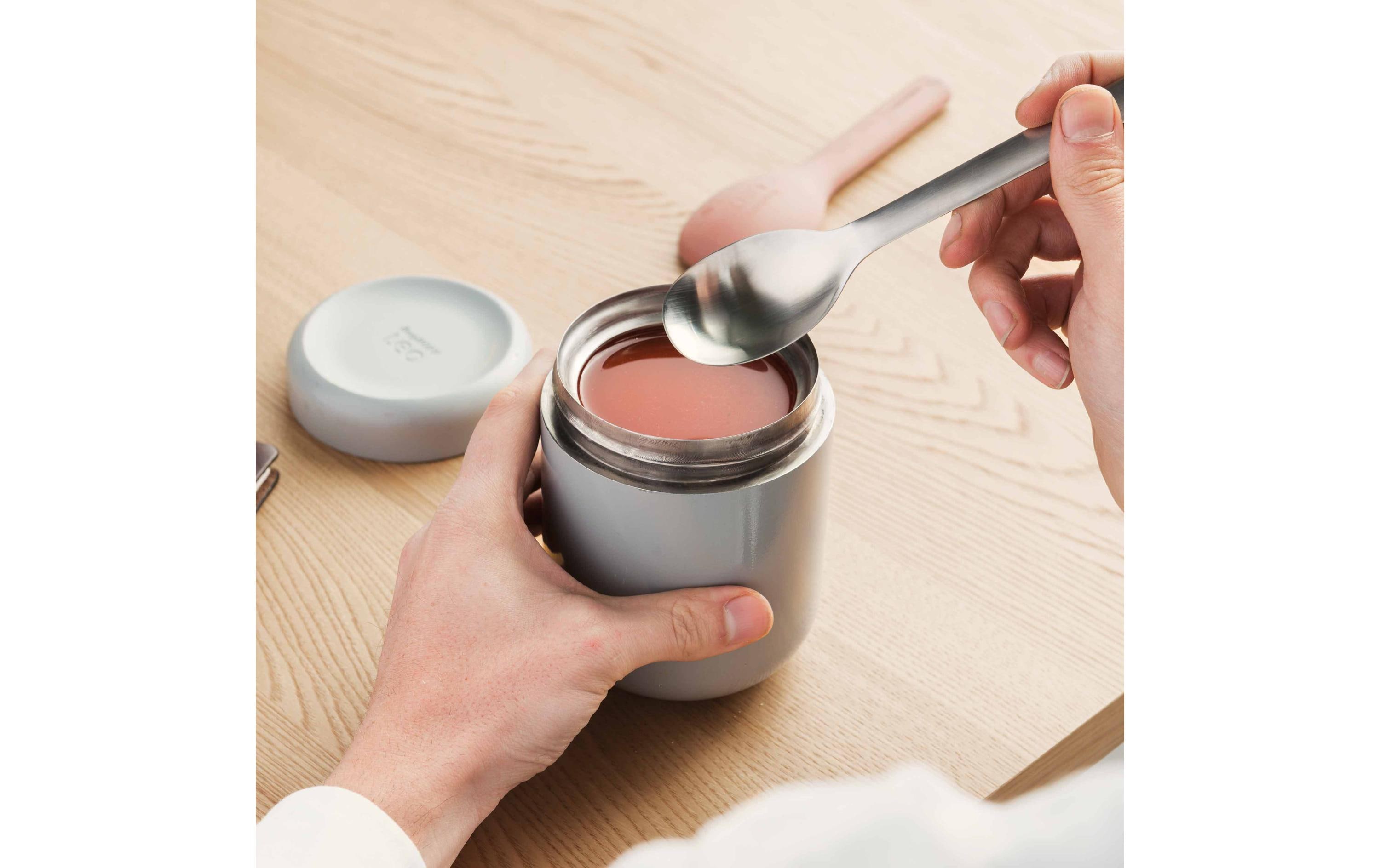 BergHOFF Vorratsdose Leo Ø 9.5 cm 0.5 l, Grau/Grey