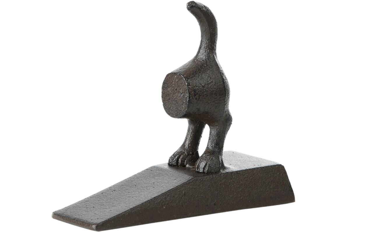 Esschert Design Türsicherung Hundeschwanz Schwarz Esschert Design Türsicherung Hundeschwanz Schwarz