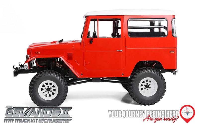 RC4WD Scale Crawler Gelände II Cruiser RTR, 1:10