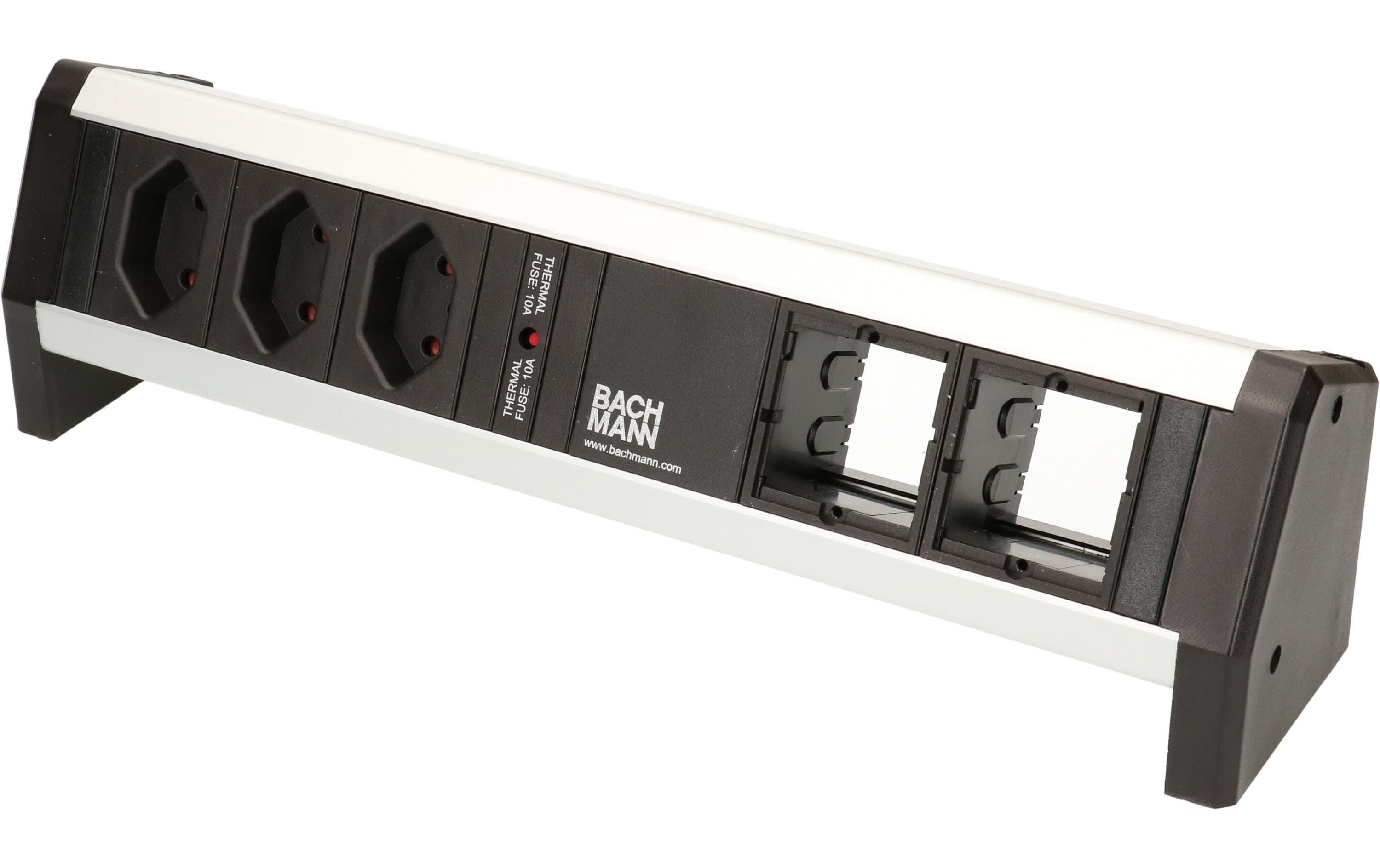 Bachmann Tischsteckdosenleiste DESK 1 3x T13, 2x ABD