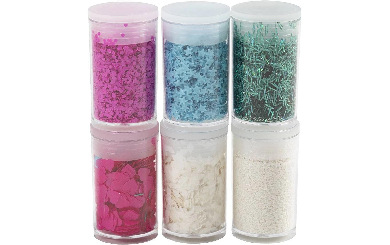 Creativ Company Glitzerset Mehrfarbig, 6 x 5 g Creativ Company Glitzerset Mehrfarbig, 6 x 5 g