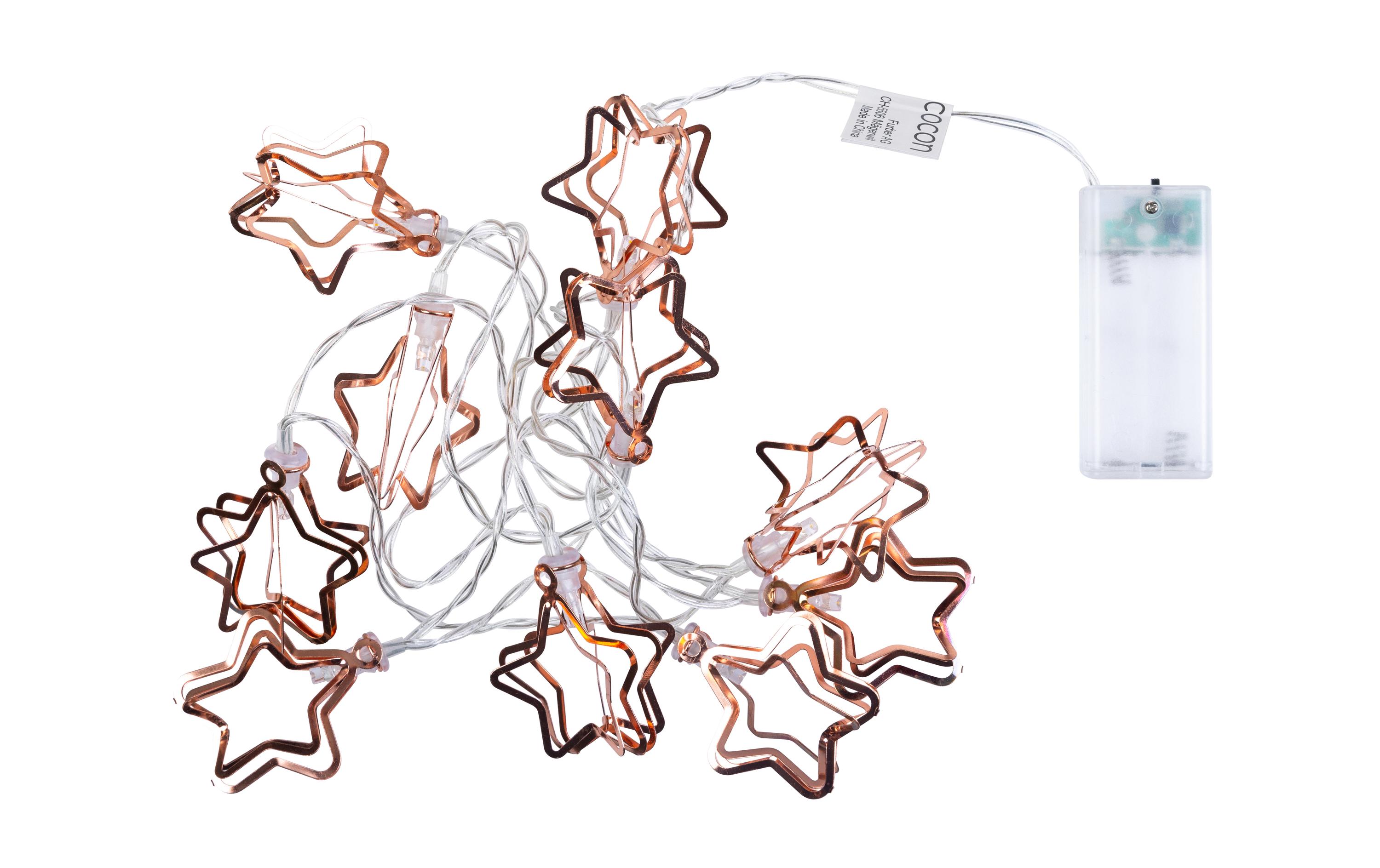 COCON LED-Lichterkette Sternenringe, 135 cm COCON LED-Lichterkette Sternenringe, 135 cm