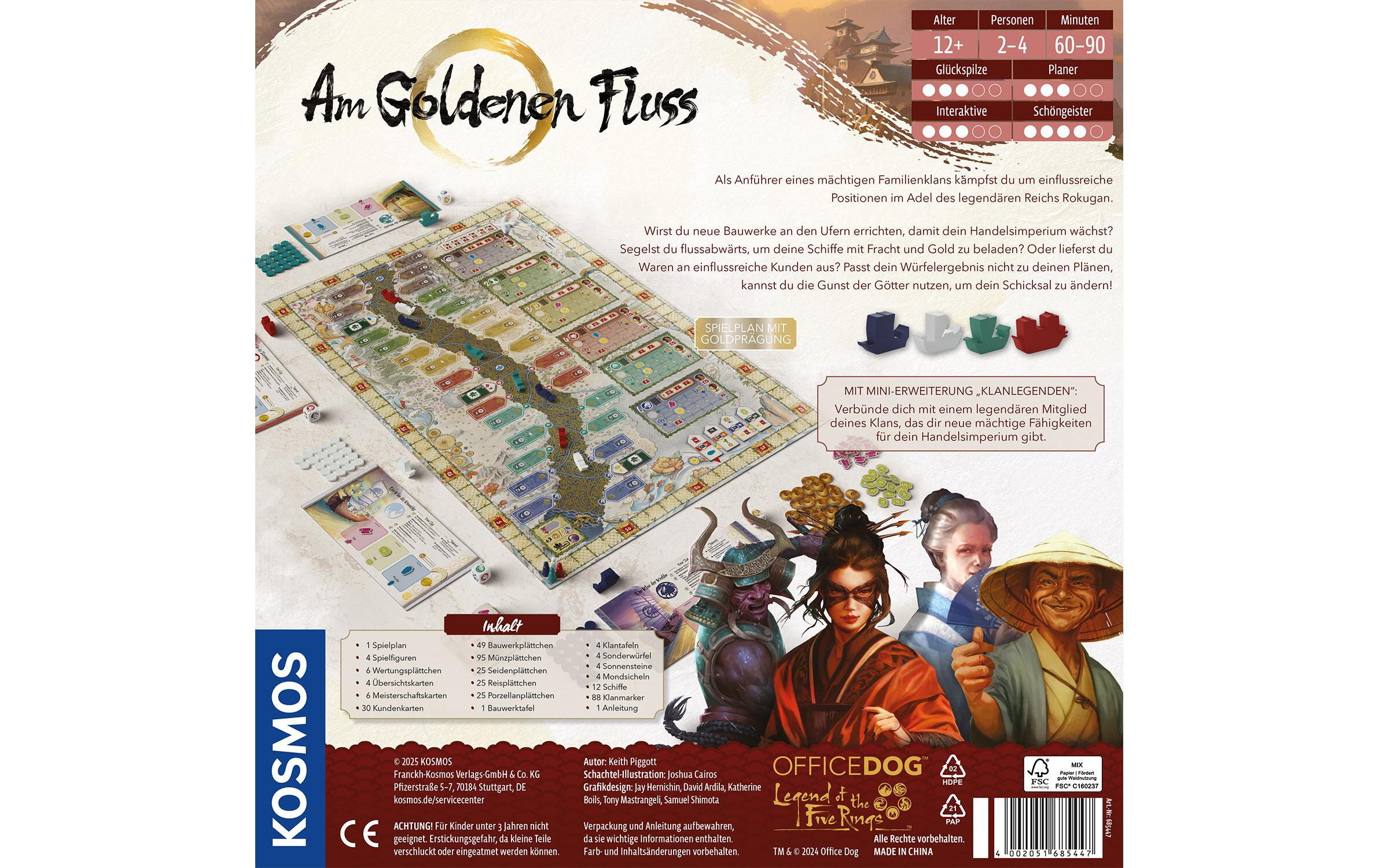Kosmos Kennerspiel Am goldenen Fluss Kosmos Kennerspiel Am goldenen Fluss
