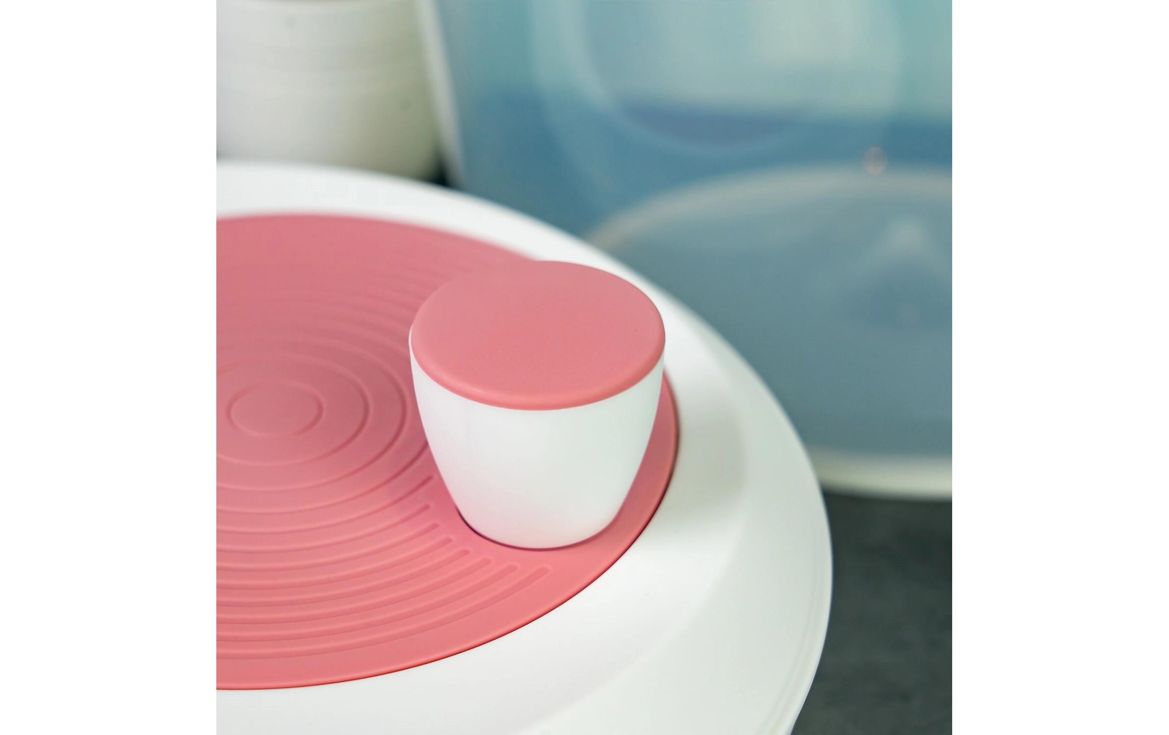 Westmark Salatschleuder Spinderella 23.5 cm, Rosa