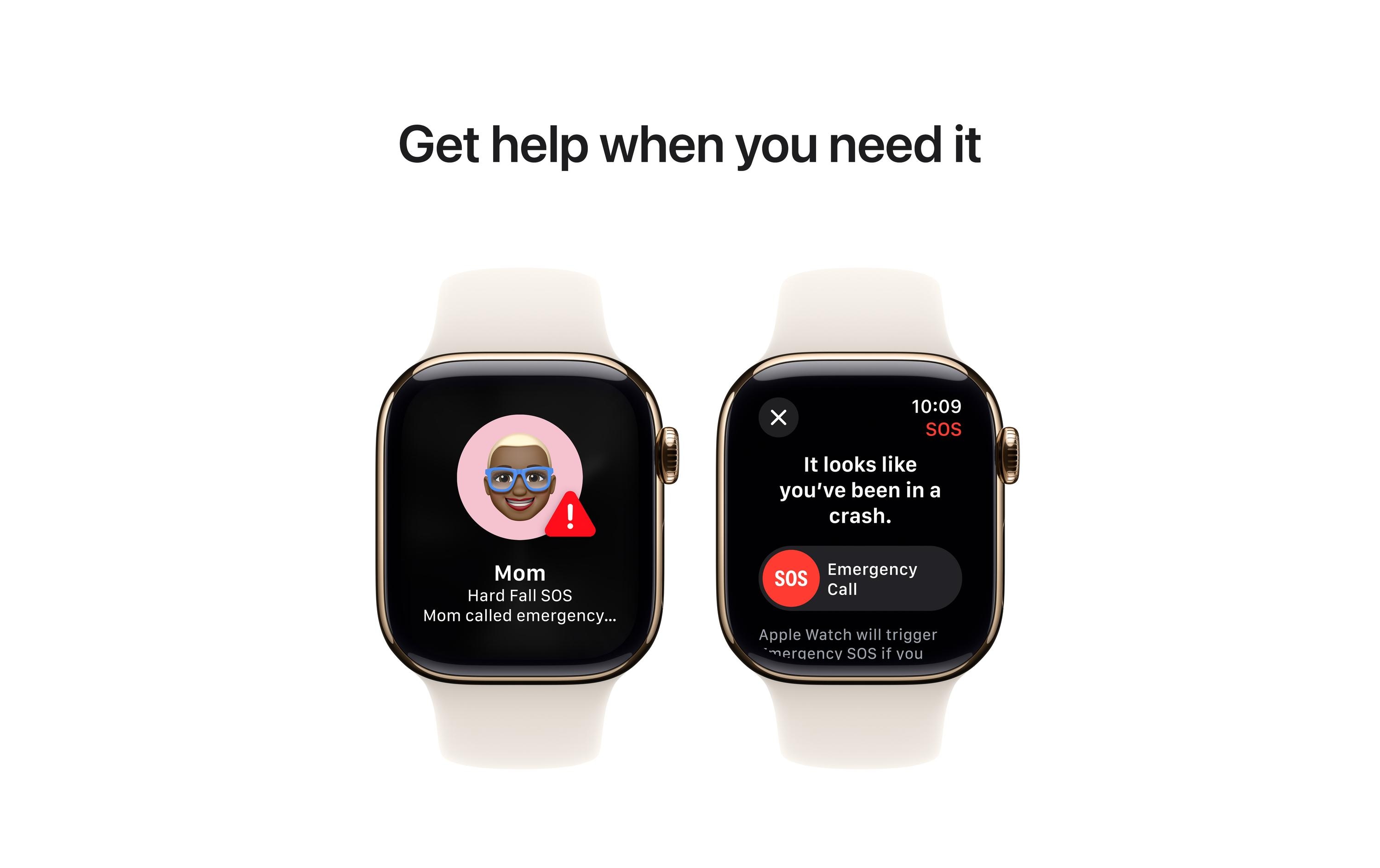 Apple Watch Series 10 42 mm LTE Titanium Rosegold Sport Weiss M/L
