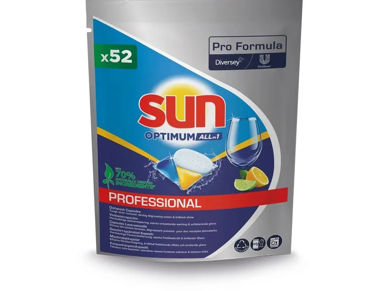 Diversey Pro Formula Maschinenspülmittel Caps All-in-1 Optimum 208 Stück