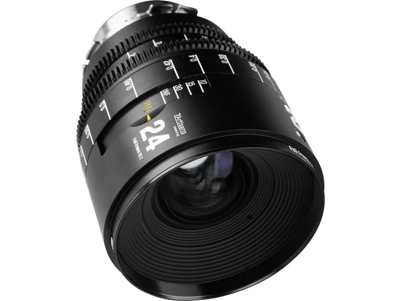 7Artisans Festbrennweite 24mm T/2.1 INFINTE Schwarz – Arri PL 7Artisans Festbrennweite 24mm T/2.1 INFINTE Schwarz – Arri PL