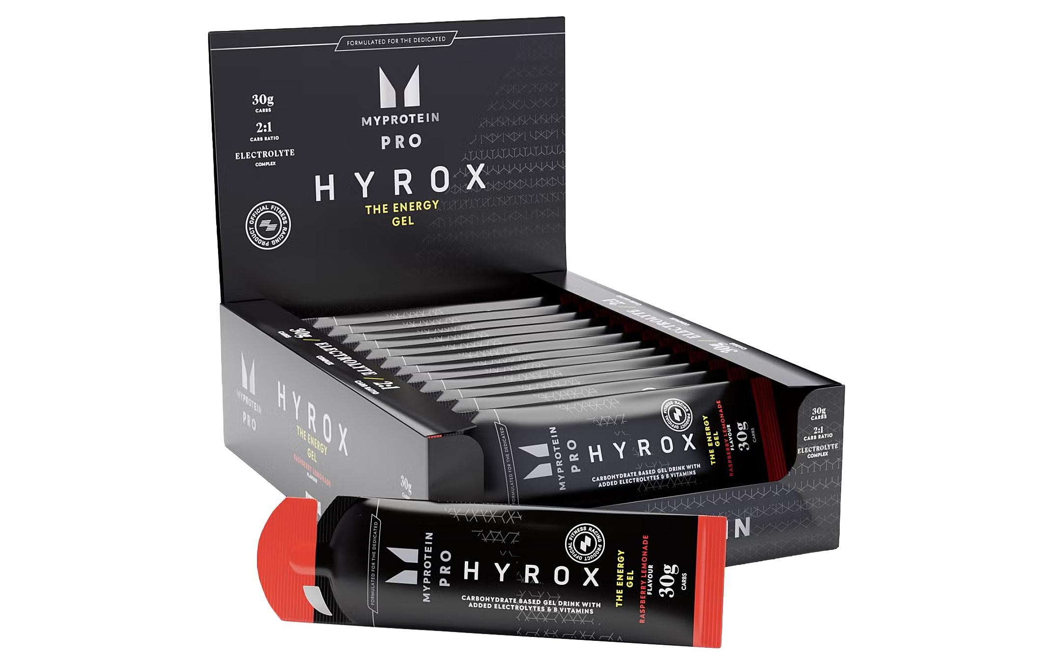 MyProtein Energygel Hyrox The Energy Raspberry