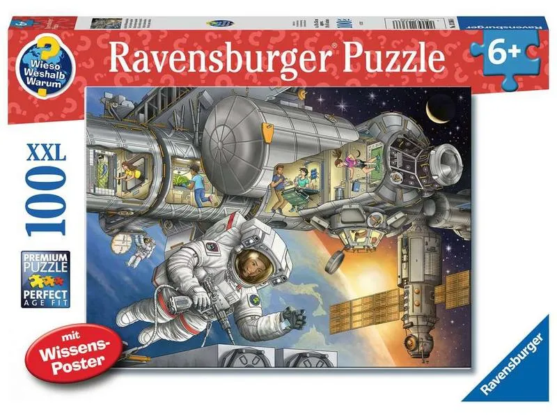 Ravensburger Wissens-Puzzle WWW Auf der Weltraumstation